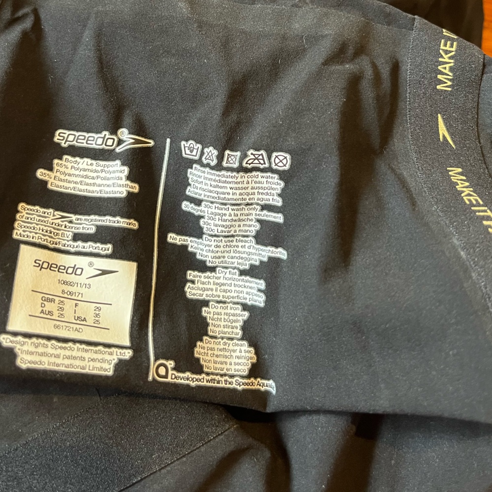 Speedo Fastskin LZR Racer Elite 2 size 25 - Picture 4 of 4
